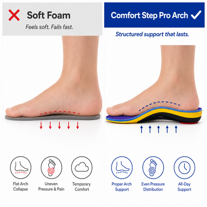 Comfort Step™ Pro Arch Insoles