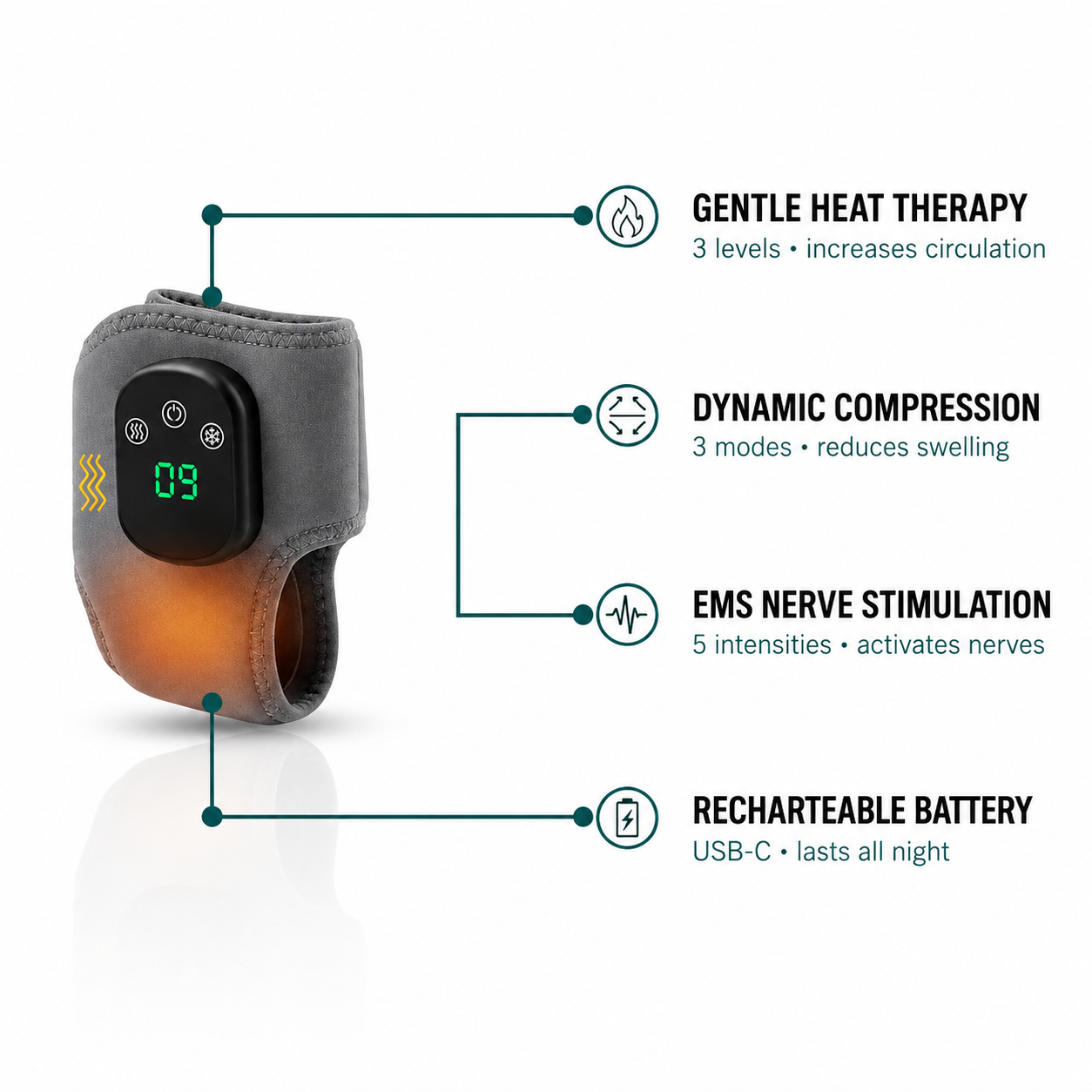 Comfort Step 5-In-1 Foot Therapy Pro