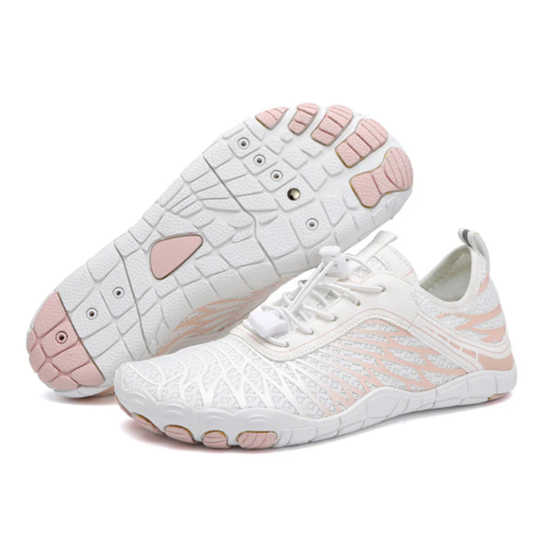 Comfort Step Barefoot Grounding Shoes - White