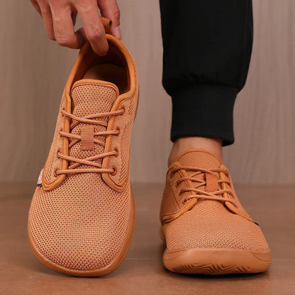 Wide Toe Sneakers — Khaki
